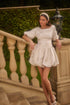 Lola Jacquard Elisah Floral Bubble Mini Dress